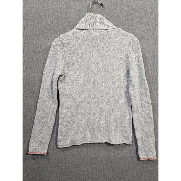 Vtg GAP Sweater Womens Medium Lambs Wool Cotton Turtleneck Fitted Casual Y2K - Picture 5 of 10